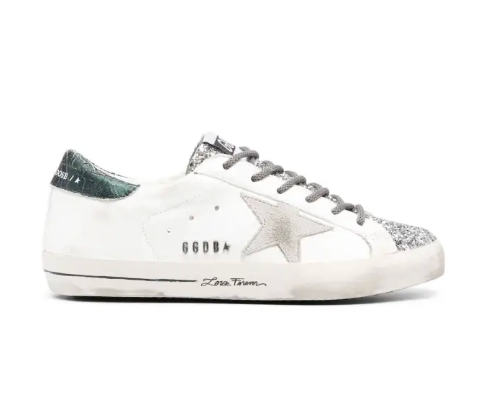 Golden Goose - Love Forever White Silver