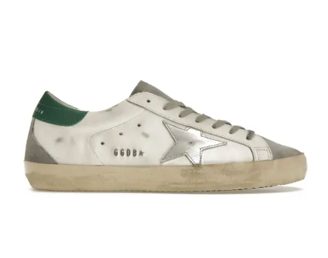 Golden Goose - White Silver Green