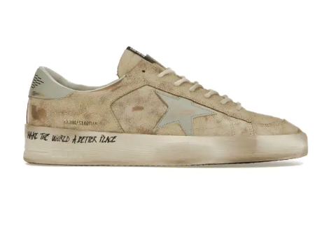 Golden Goose - White Vintage Light Blue