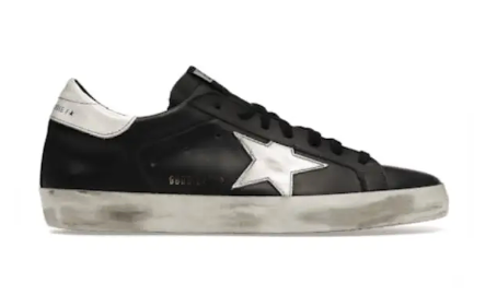 Golden Goose - Black White Leather