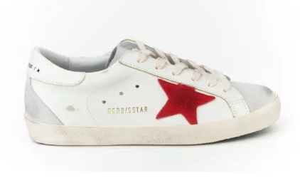 Golden Goose - White Red