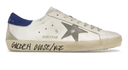 Golden Goose - White Snake Blue
