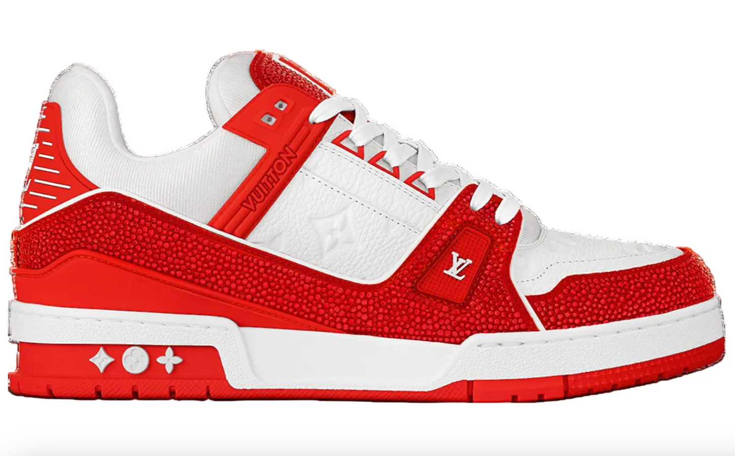 Louis Vuitton - Trainer Red Glitter