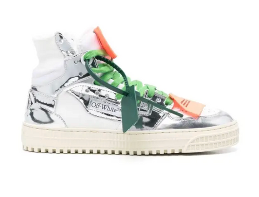 Off White High - White Silver