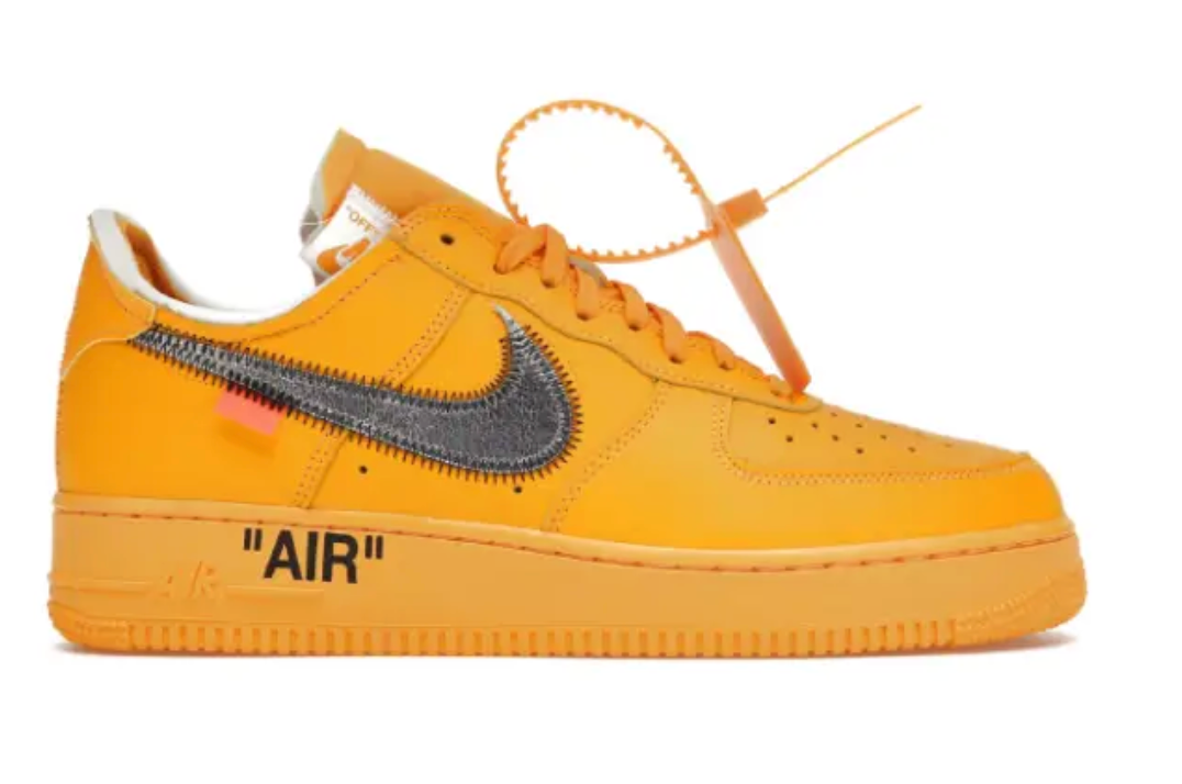 Off White Air Force 1 - University Gold