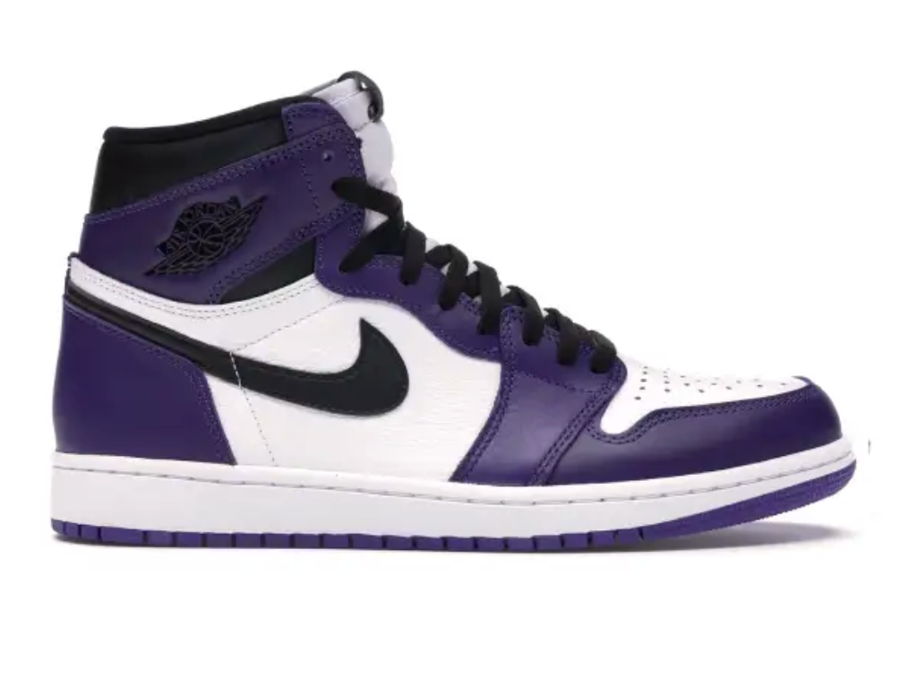 Jordan 1 High - Court Purple White
