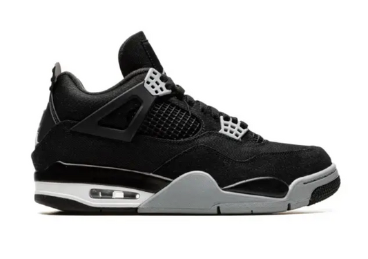 Jordan 4 - Black Canvas