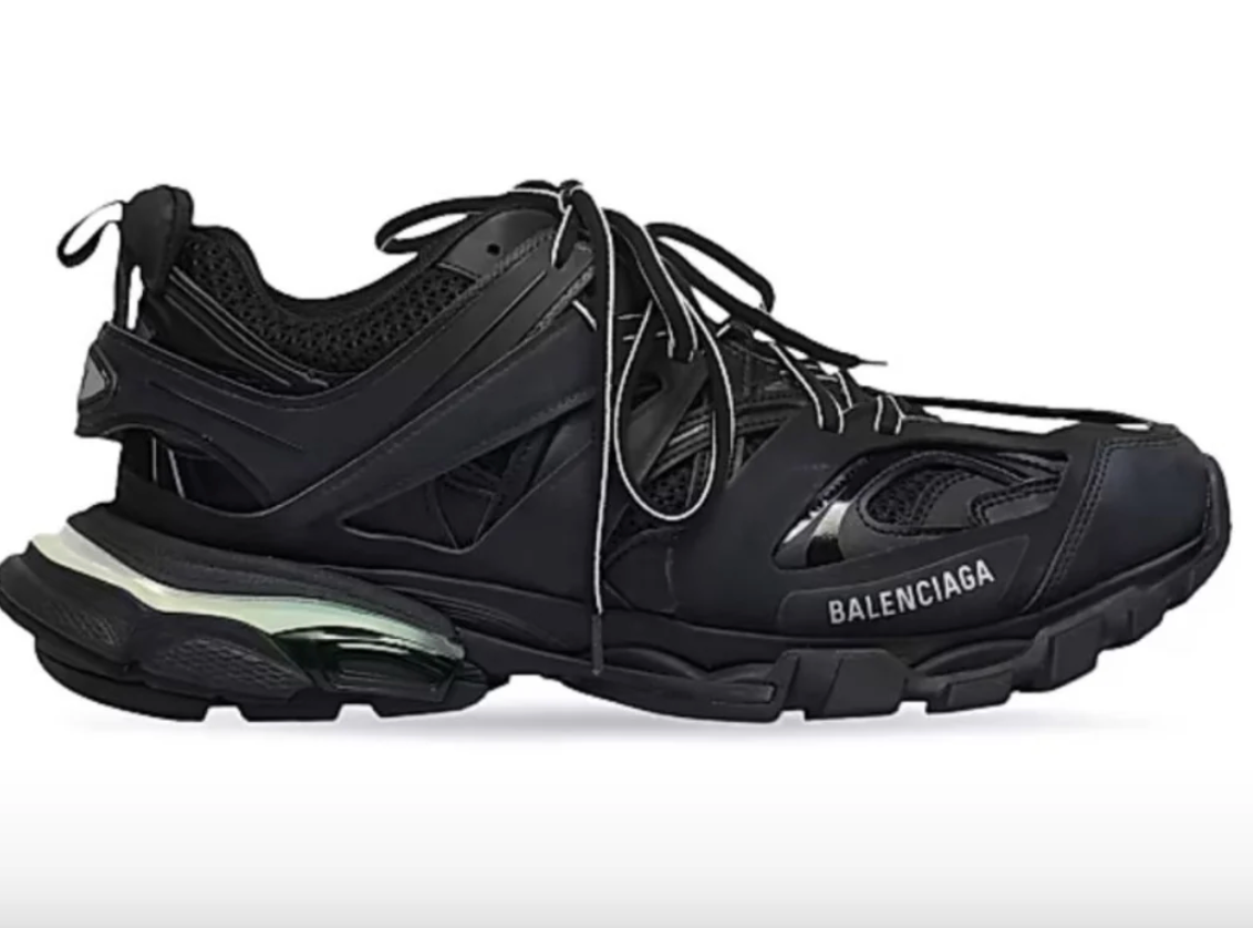 Balenciaga track black LED