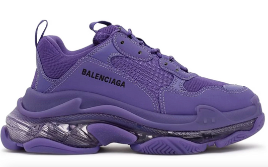 Balenciaga Triple S Deep Purple (Clear Sole)