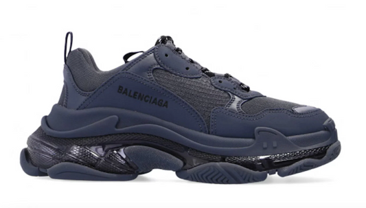 Balenciaga Triple S Deep Blue (Clear Sole)