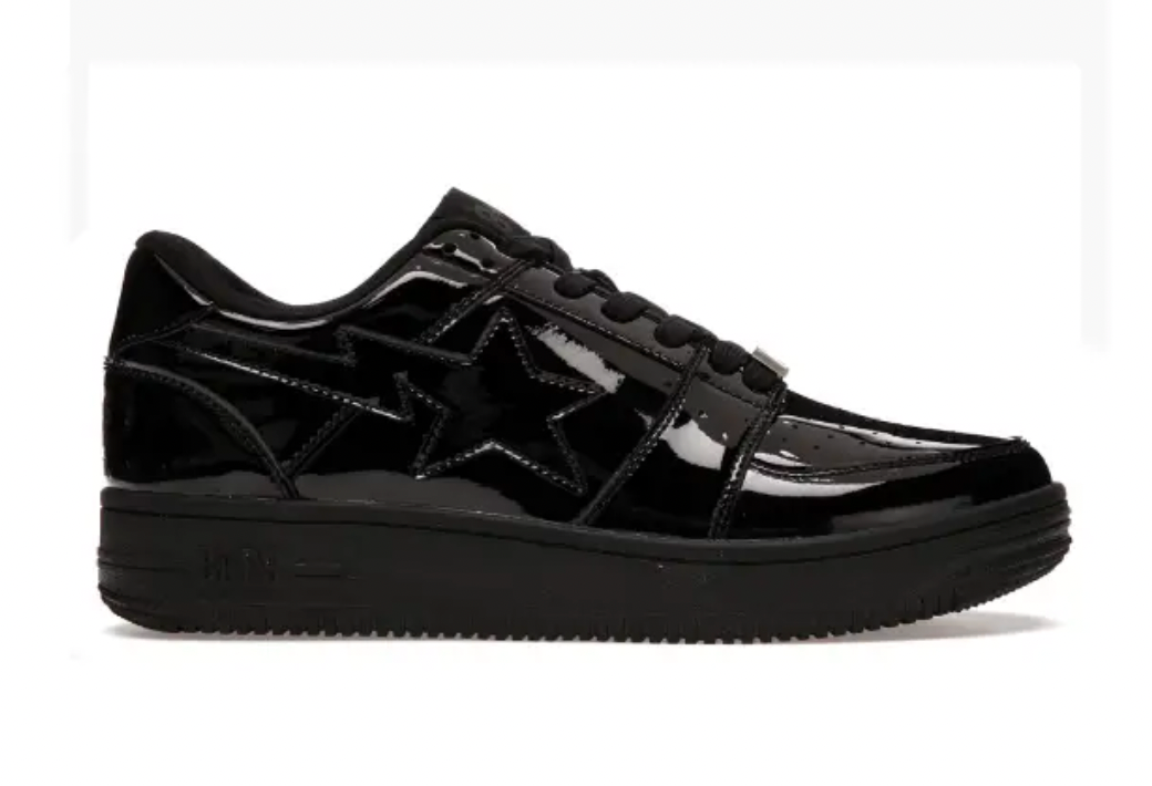 Bape Sta - Patent Black