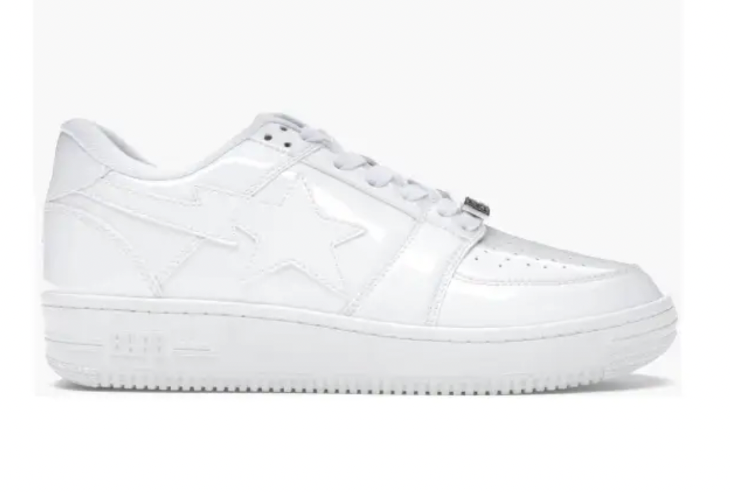 Bape Sta - Patent White