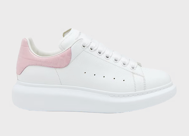 McQueen White Pink