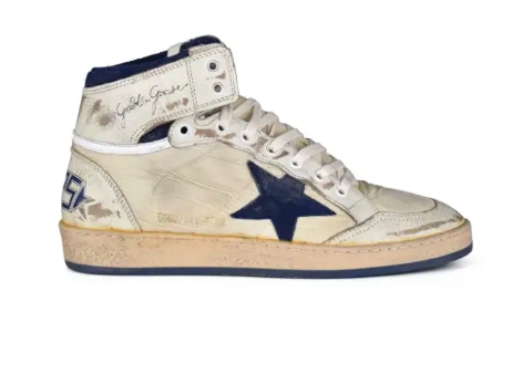 Golden Goose - White Dark Blue High