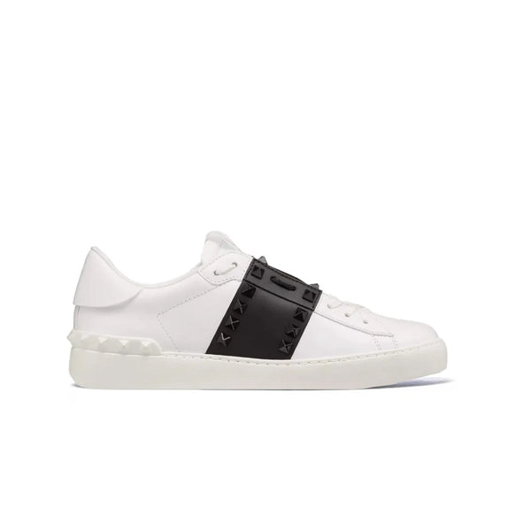 Valentino - Rockstud White Black Spikes