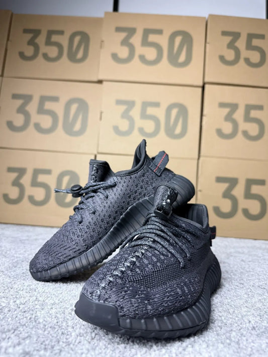 Yeezy Boost 350 V2 KIDS - Schwarz reflektierend