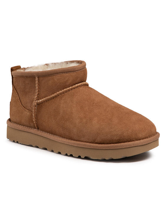 UGG W Classic Ultra Mini - Brown