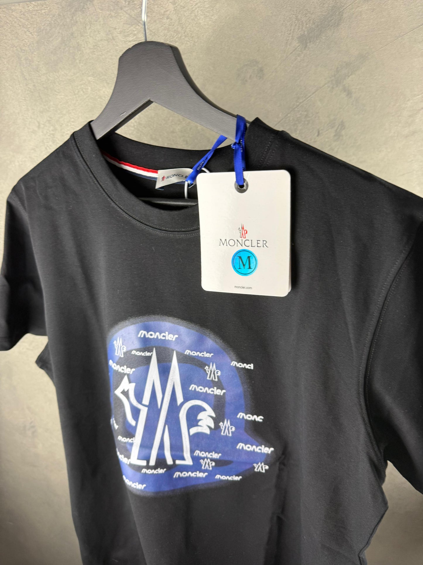 Moncler Shirt Black - Man, Size (M) oversize