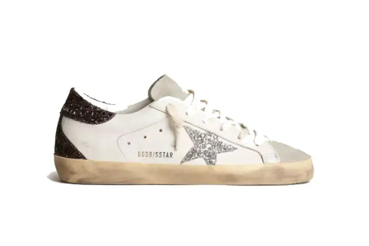 Golden Goose - White Black Silver Star