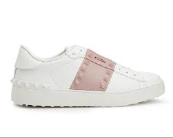 Valentino Garavani - White Pink Spikes