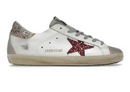 Golden Goose - White Red Star