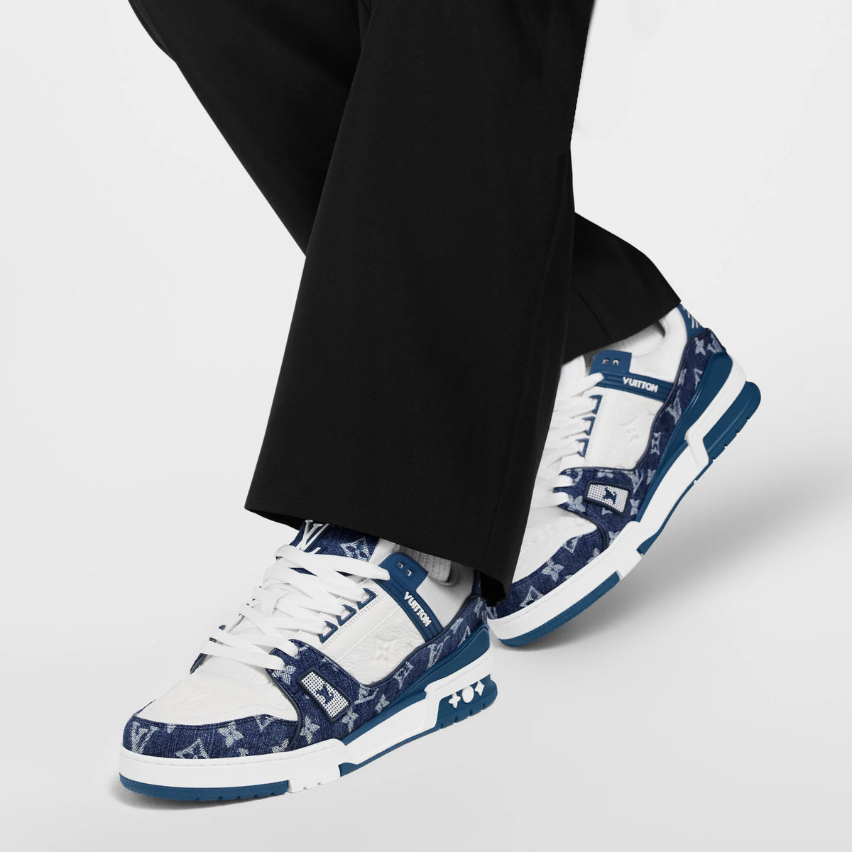 Louis Vuitton - Trainer White Blue