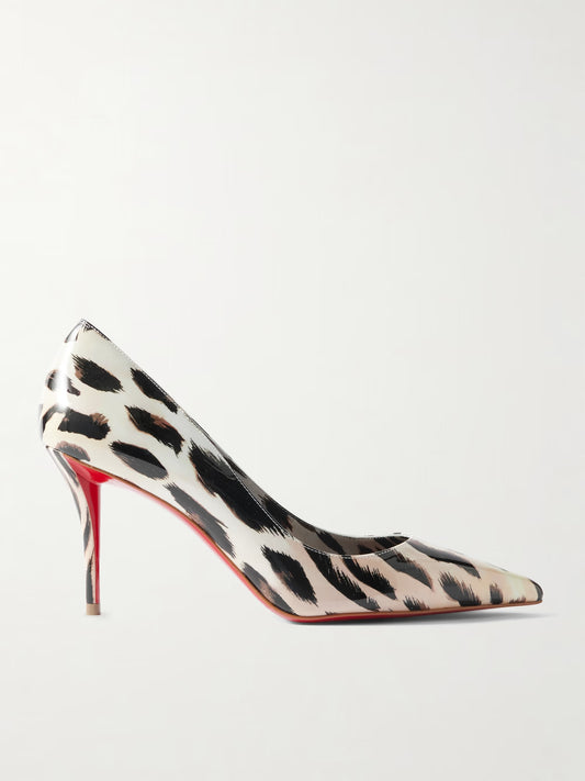 Christian Louboutin - Gigi Printed Calf Leather
