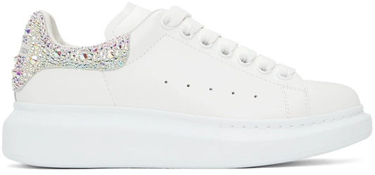 Alexander Mcqueen White Crystal